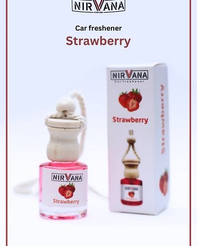 خوشبوکننده ماشین رایحه توت فرنگی   ( strawberry) برند nirvana